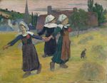 Breton girls dancing 1888